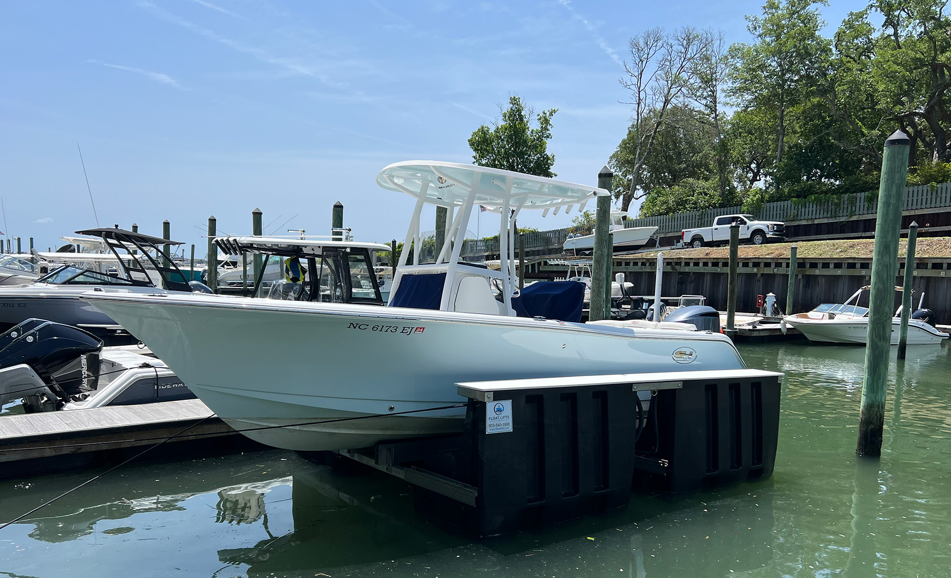 Floating Boat Lift - Float Lifts